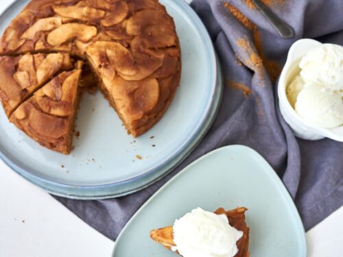 Õunakook karamelliga