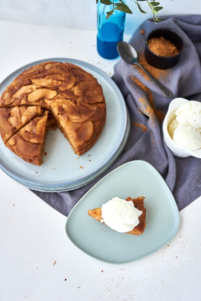 Õunakook karamelliga