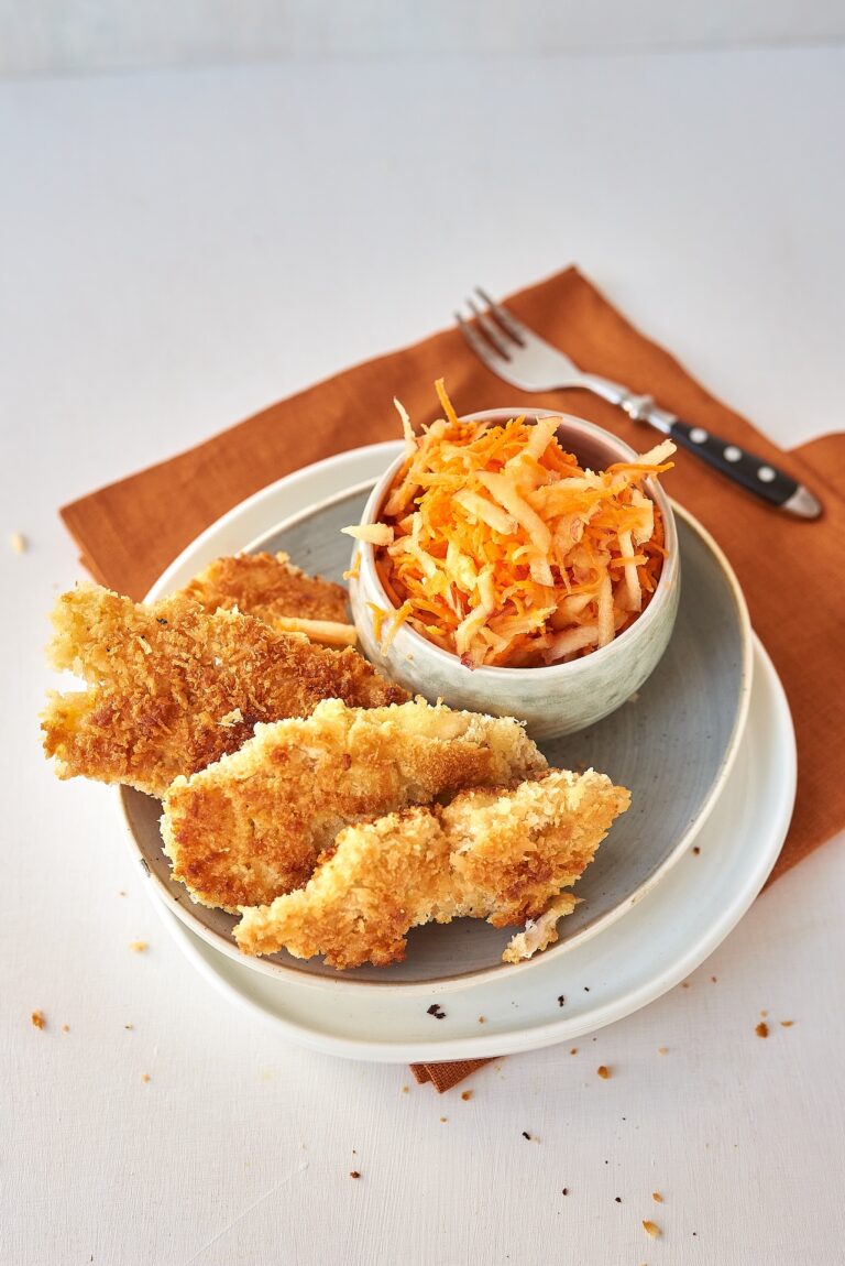 Krõbekana palad ja porgandisalat