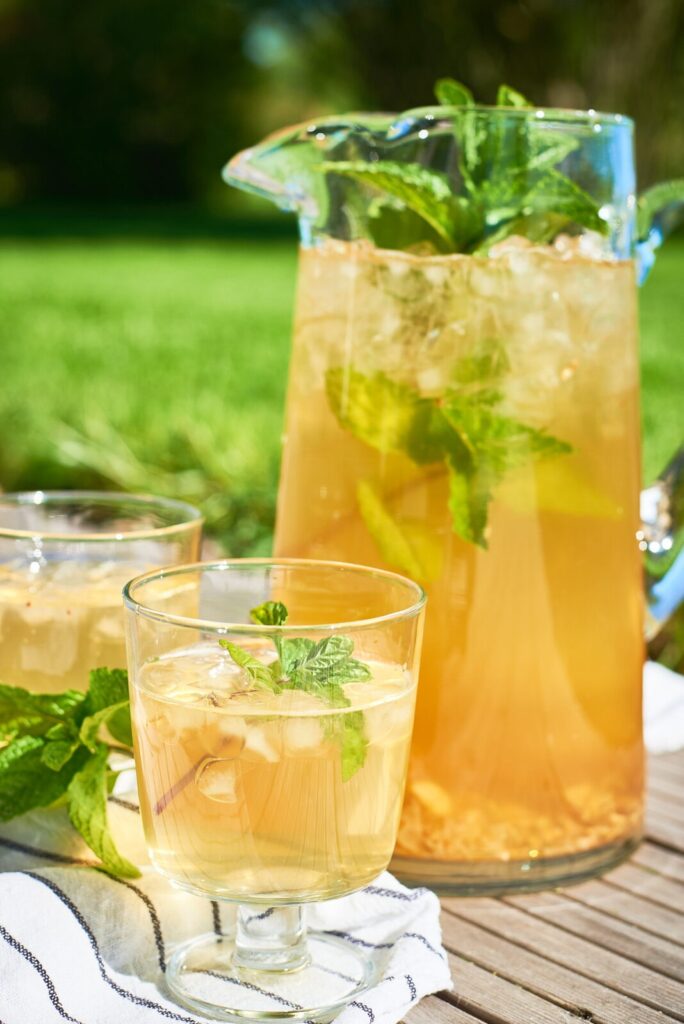 Ebaküdoonia-piparmündi limps