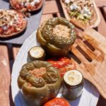 Kreekapärased täidetud köögiviljad