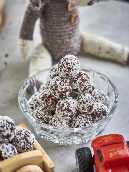 Toorkakaotrühvlid kookose ja kaeraga