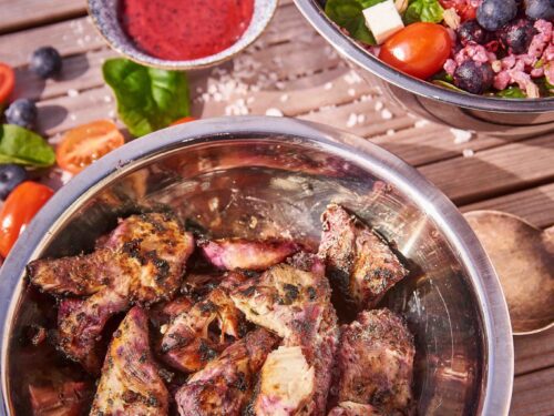 Mustasõstra-karulaugukana