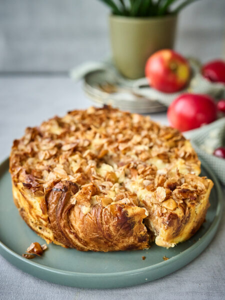 Croissanti-õunakook